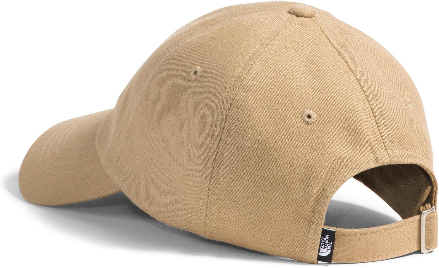 imageThe North Face Norm Baseball Hat Shallow Fit Ball Cap with Embroidered Logo Adjustable Strap Closure amp Silver BuckleKhaki Stone