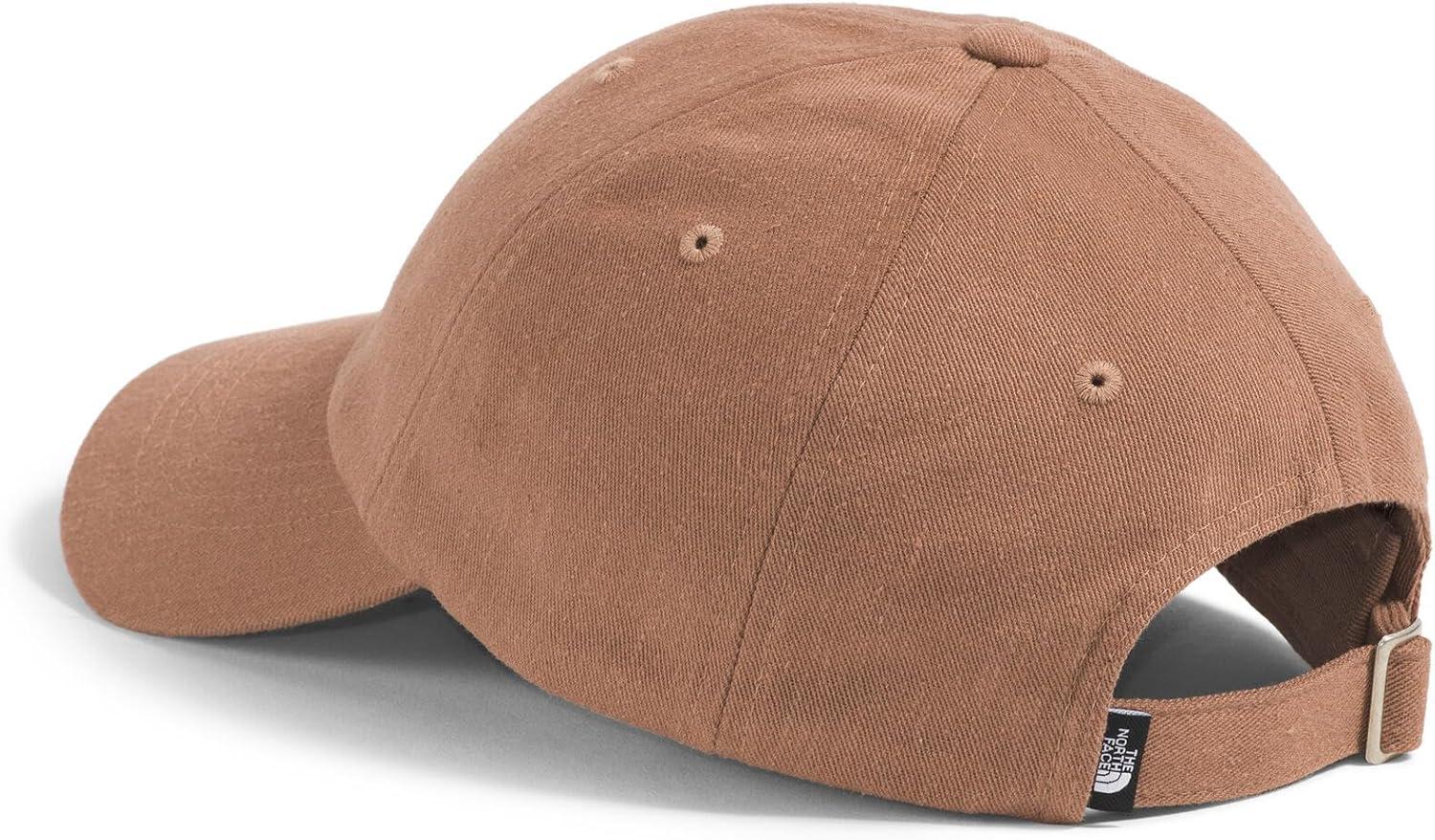 imageThe North Face Norm Baseball Hat Shallow Fit Ball Cap with Embroidered Logo Adjustable Strap Closure amp Silver BuckleLatte