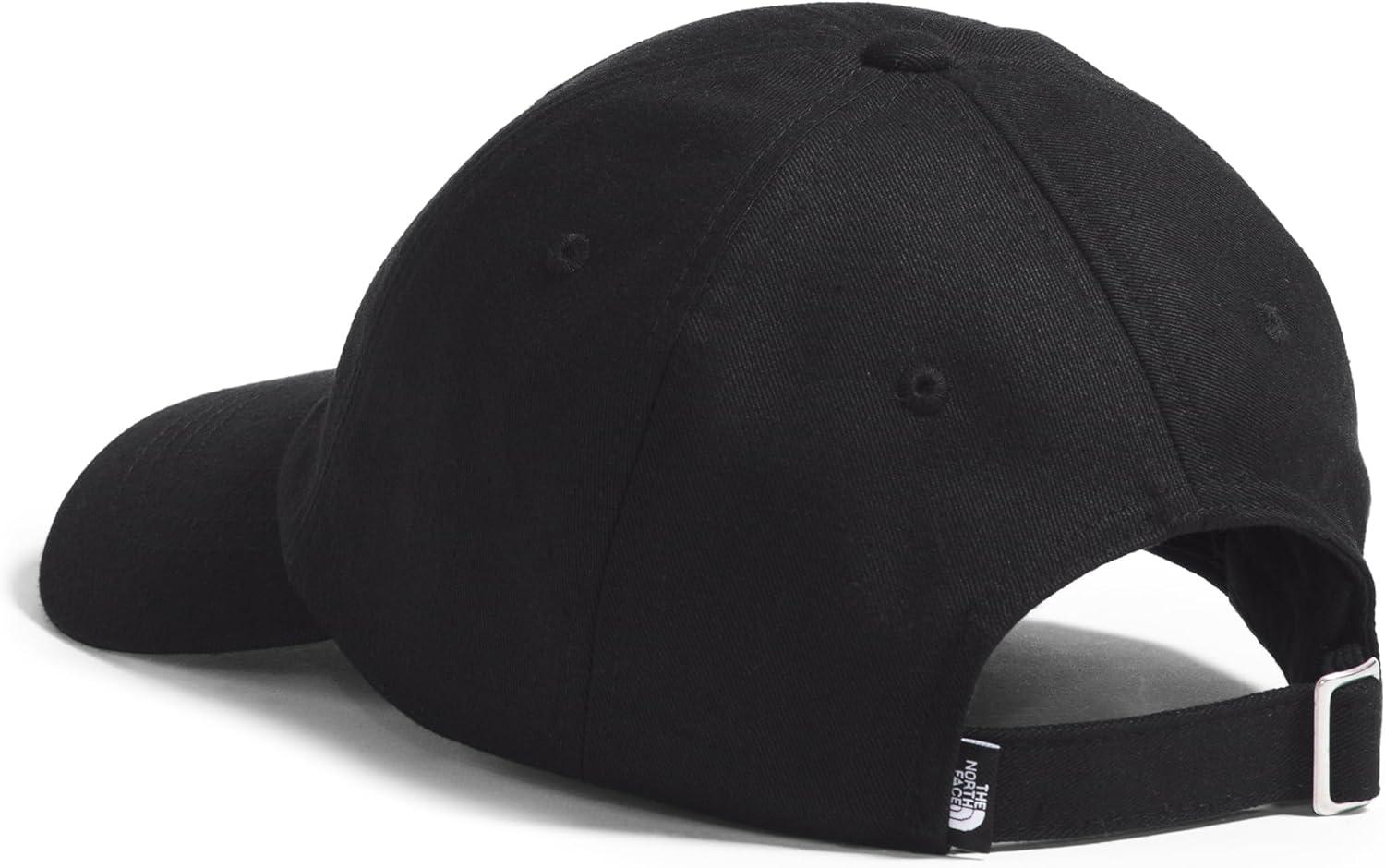 imageThe North Face Norm Baseball Hat Shallow Fit Ball Cap with Embroidered Logo Adjustable Strap Closure amp Silver BuckleTnf Black