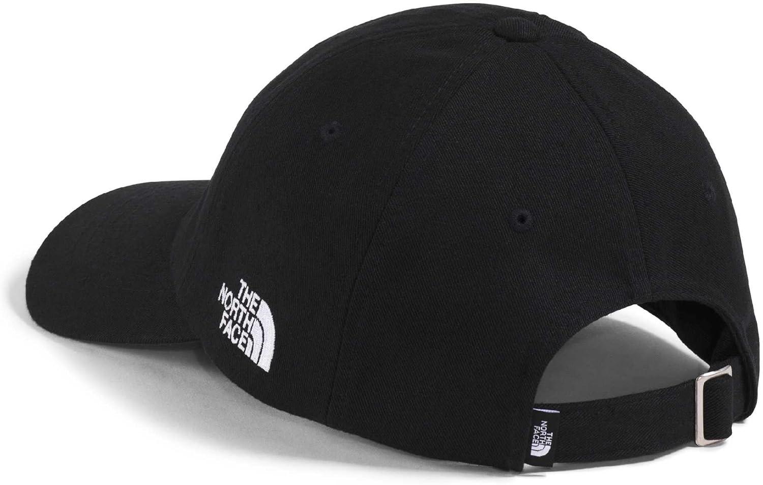 imageThe North Face Norm Baseball Hat Shallow Fit Ball Cap with Embroidered Logo Adjustable Strap Closure amp Silver BuckleTnf Black2meter Dome Patch