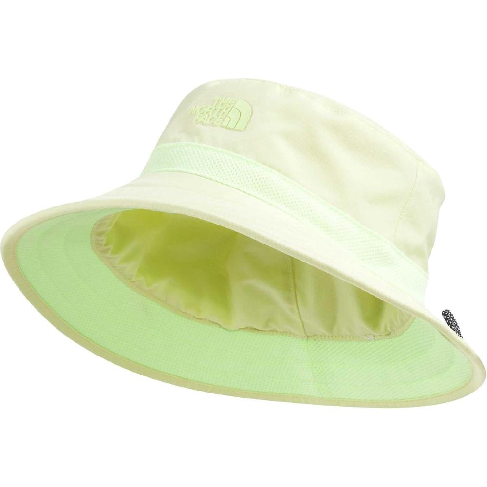 imageThe North Face Kids Class V Reversible Bucket ToddlerLittle KidsBig KidsLemon Mist Logo Weather Topo Phantom Print