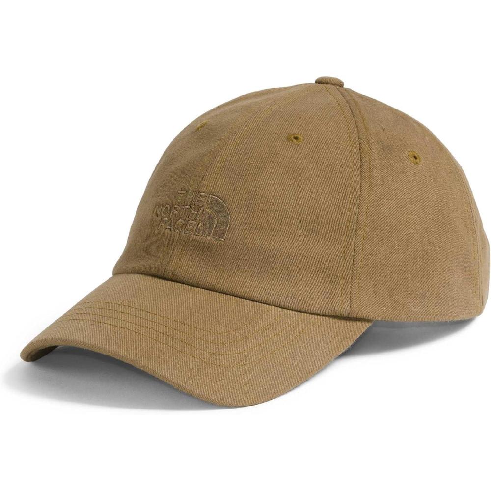 imageThe North Face Norm Baseball Hat Shallow Fit Ball Cap with Embroidered Logo Adjustable Strap Closure amp Silver BuckleCedar