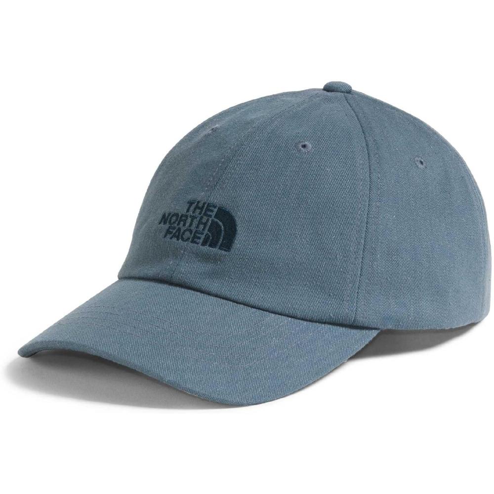 imageThe North Face Norm Baseball Hat Shallow Fit Ball Cap with Embroidered Logo Adjustable Strap Closure amp Silver BuckleGranite Grey