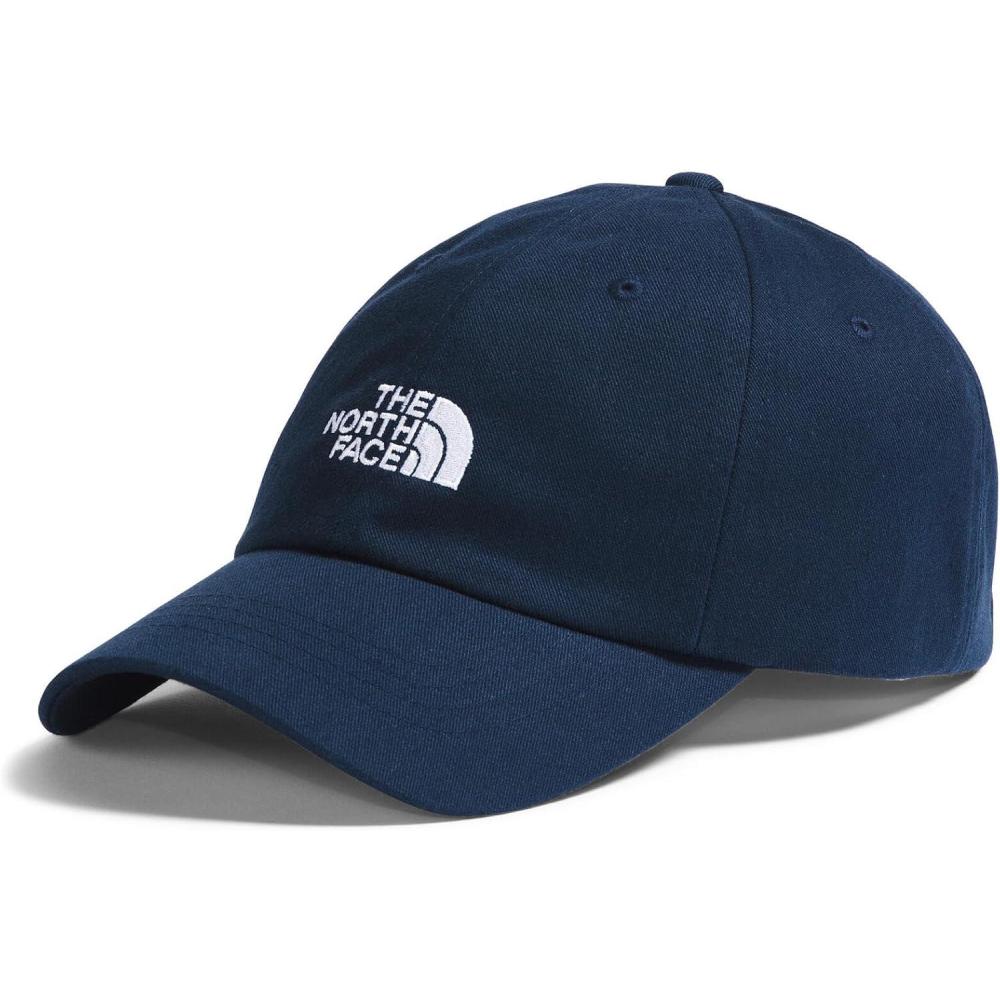 imageThe North Face Norm Baseball Hat Shallow Fit Ball Cap with Embroidered Logo Adjustable Strap Closure amp Silver BuckleSummit Navy