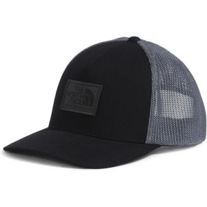 THE NORTH FACE Keep It Patched Trucker | Deep Fit Snapback Hat for Men & Women With Breathable Mesh Panels(Tnf Black/Asphalt Grey)