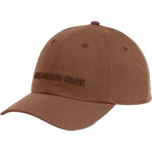 THE NORTH FACE Roomy Norm Hat | Classic Fit Ball Cap for Men & Women, Embroidered Logo, Adjustable Strap & Silver Buckle(Latte/Earth Brown)