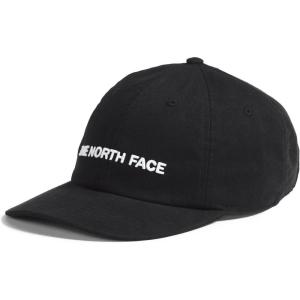 THE NORTH FACE Roomy Norm Hat | Classic Fit Ball Cap for Men & Women, Embroidered Logo, Adjustable Strap & Silver Buckle(Tnf Black/Washed/Horizontal Logo)