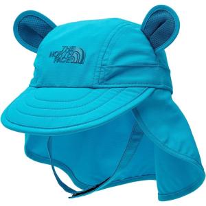 The North Face Baby Class V Sun Buster(Meridian Blue Logo Weather Topo Phantom Print)