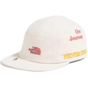 The North Face Unisex Adult Norm 5-Panel Hat(White Dune/Raw Undyed/Graphics)