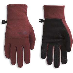 THE NORTH FACE Etip Fleece Recycled Gloves | Touchscreen Compatible Gear for Men & Women, Hand Warming Winter Essential(Sumac)
