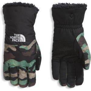 The North Face Boys Shasta Glove – Touchscreen Compatible, Water Repellent, Moisture Wicking, Wind Resistant, Heatseeker Insulation(Tnf Black Tnf Camo Small Print/Tnf Black)