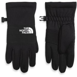The North Face Little Kids’ Sierra Fleece Etip Glove – Touchscreen Compatible, Silicone Gripper Dots, Pairing Clip(Tnf Black)