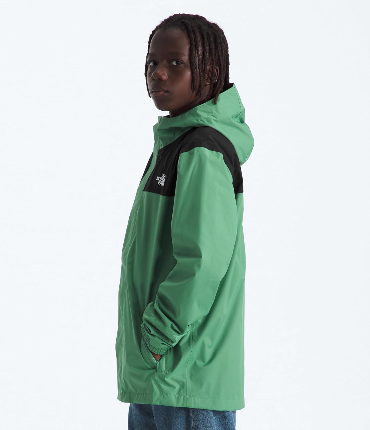 imageTHE NORTH FACE Boys Antora Waterproof Rain JacketDimmed Algae