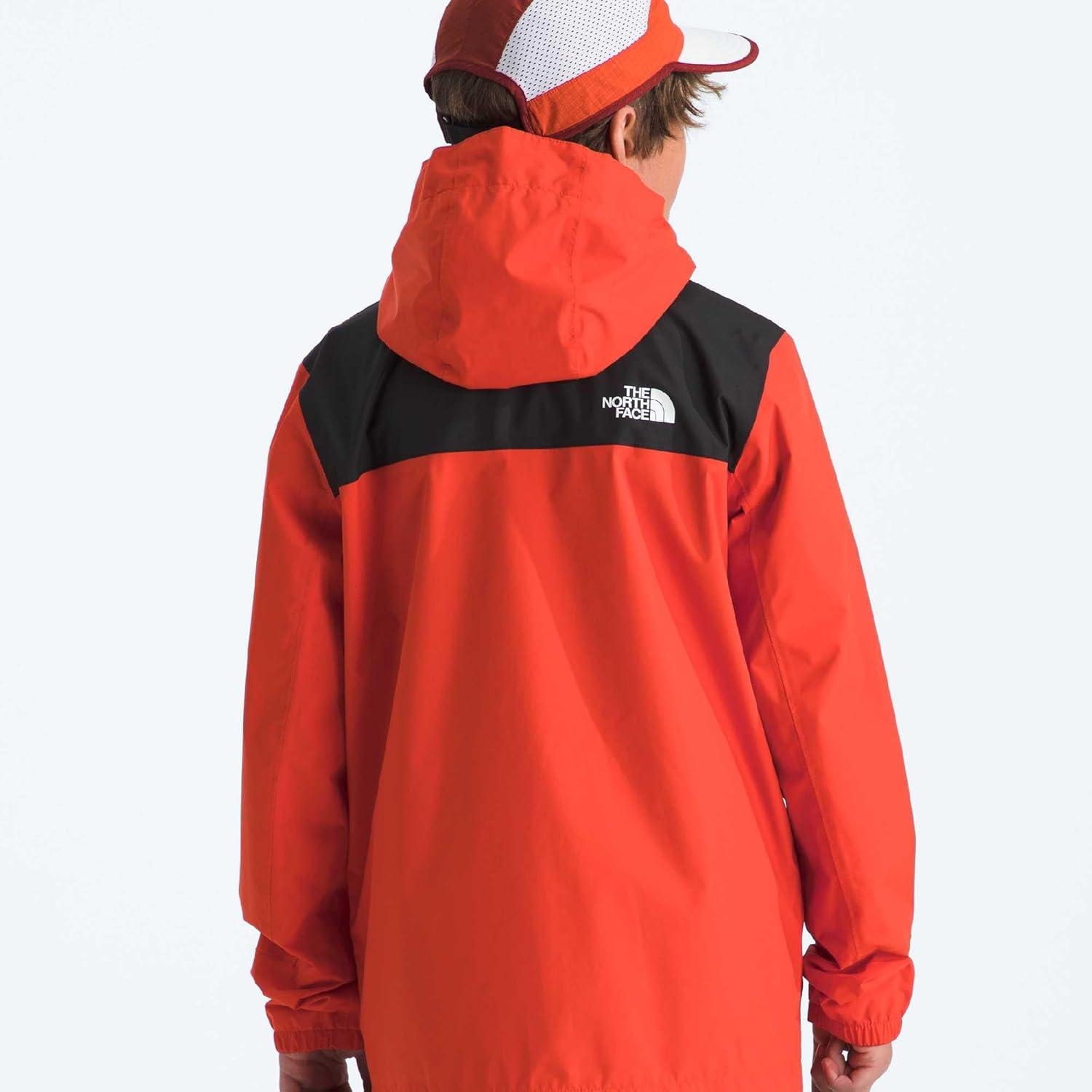 imageTHE NORTH FACE Boys Antora Waterproof Rain JacketLava Red