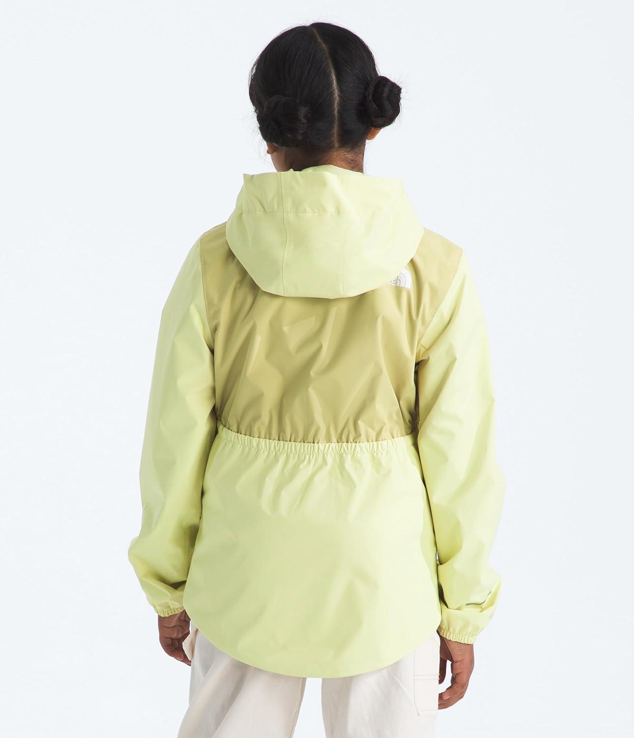 imageTHE NORTH FACE Girls Antora Rain Jacket Waterproof Breathable 3piece Hood Secure Zip Hand PocketLemon Mistpear