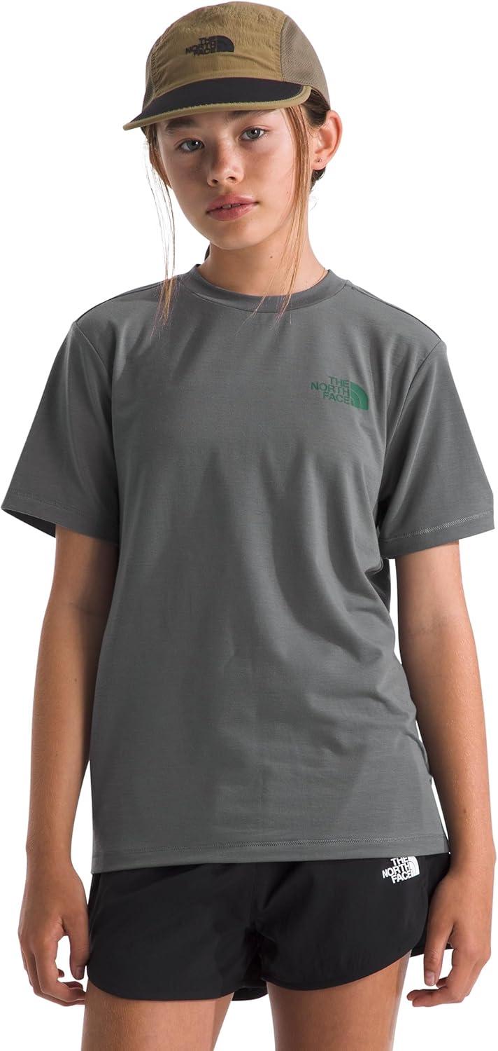 imageThe North Face Boys Adventure Sequoia Shade Short Sleeve Tee Little KidBig KidSmoked Pearl