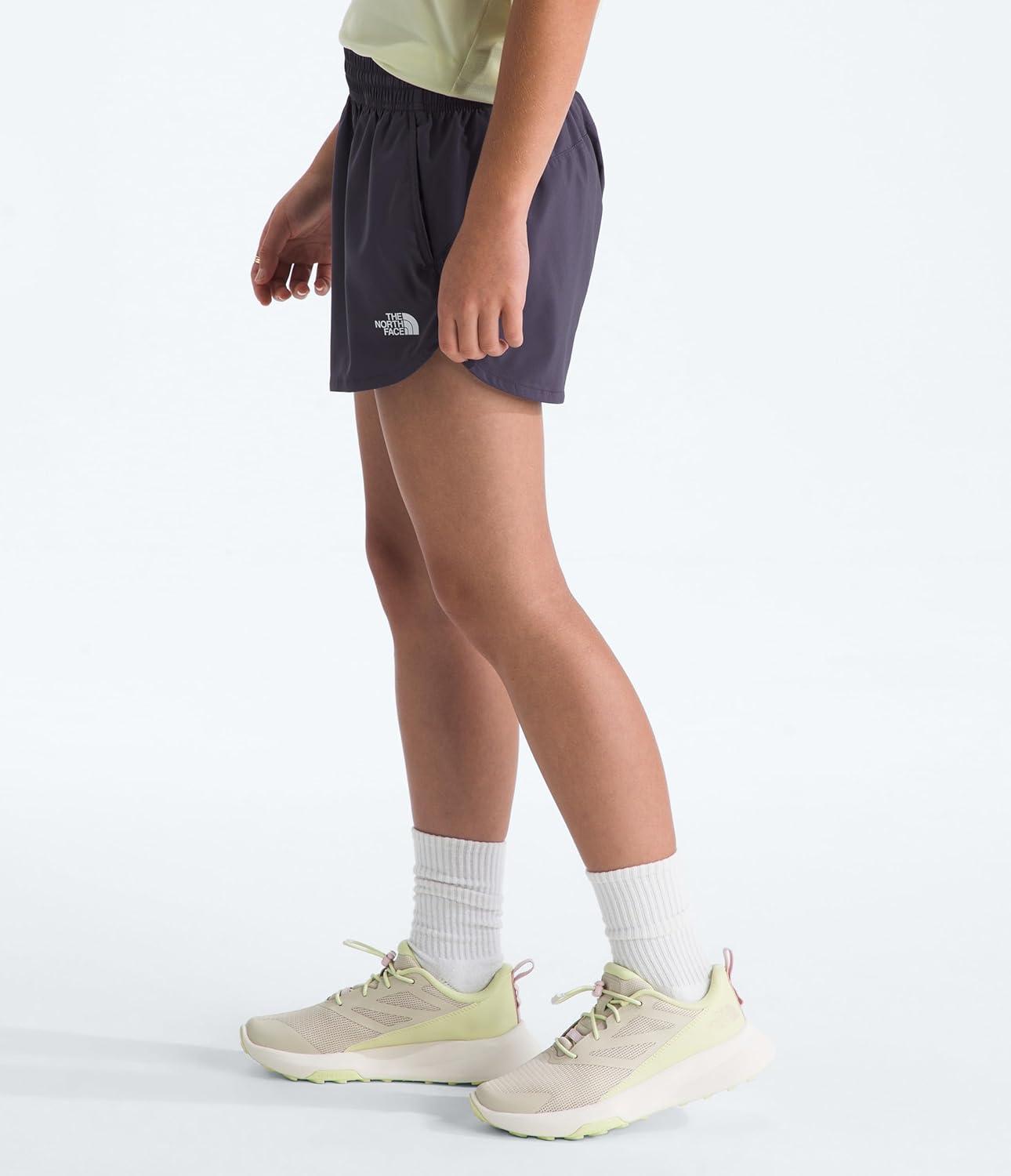 imageThe North Face Girls Flex Woven Short Breathable Athletic Shorts Moisture Wicking Fabric Elastic WaistbandEndless Dusk