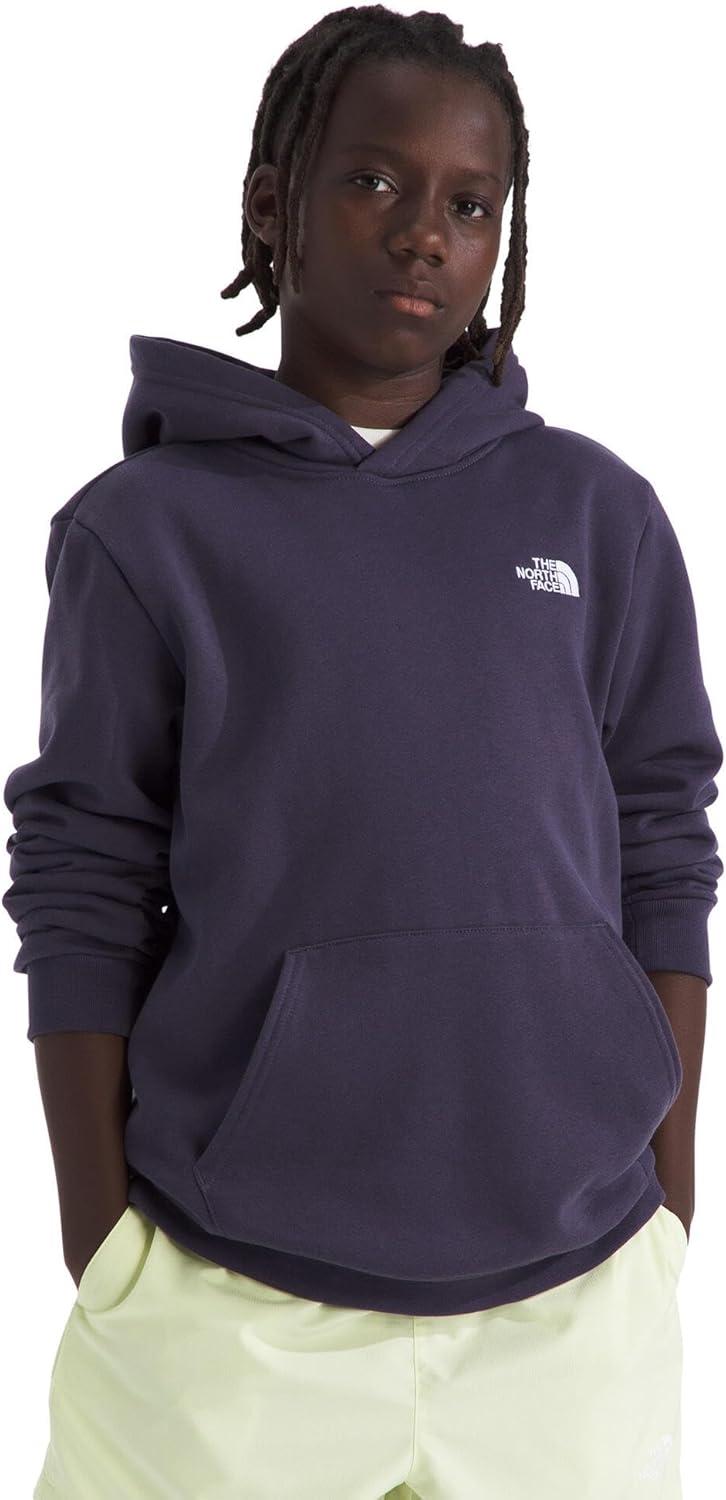 imageThe North Face Kids Evolution Emb Pullover Hoodie Hooded Sweatshirt for Boys amp Girls Kangaroo PocketEndless Dusk
