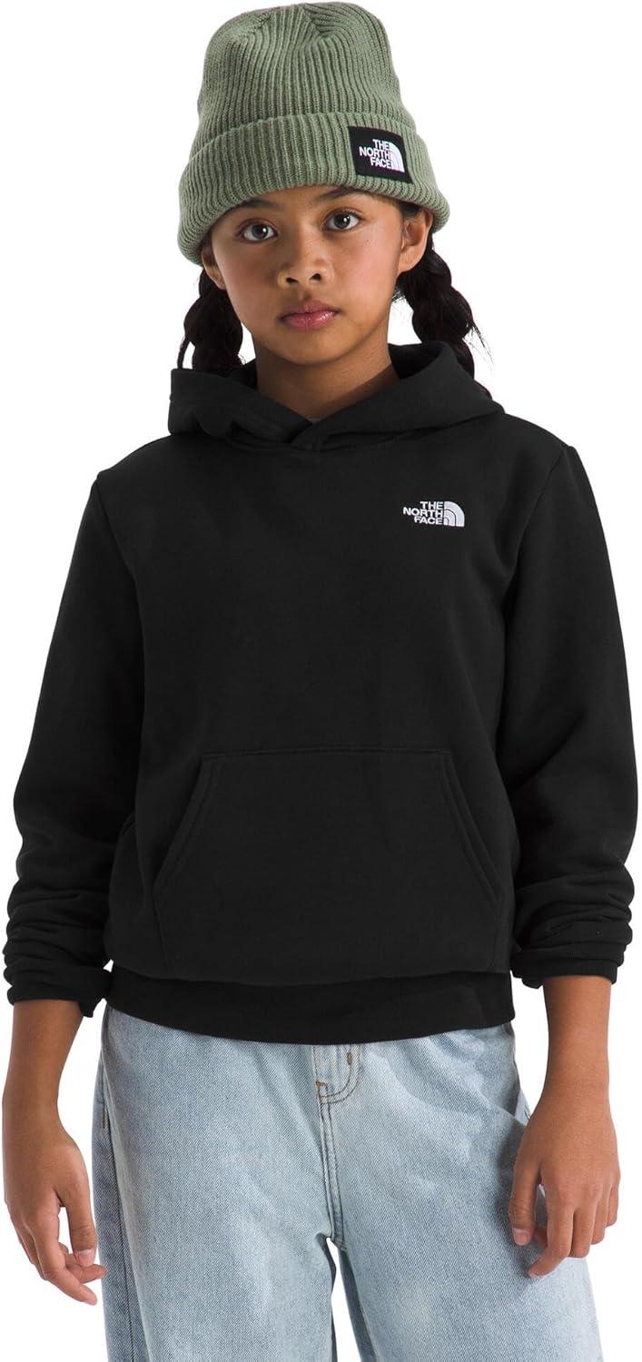 imageThe North Face Kids Evolution Emb Pullover Hoodie Hooded Sweatshirt for Boys amp Girls Kangaroo PocketTnf Black