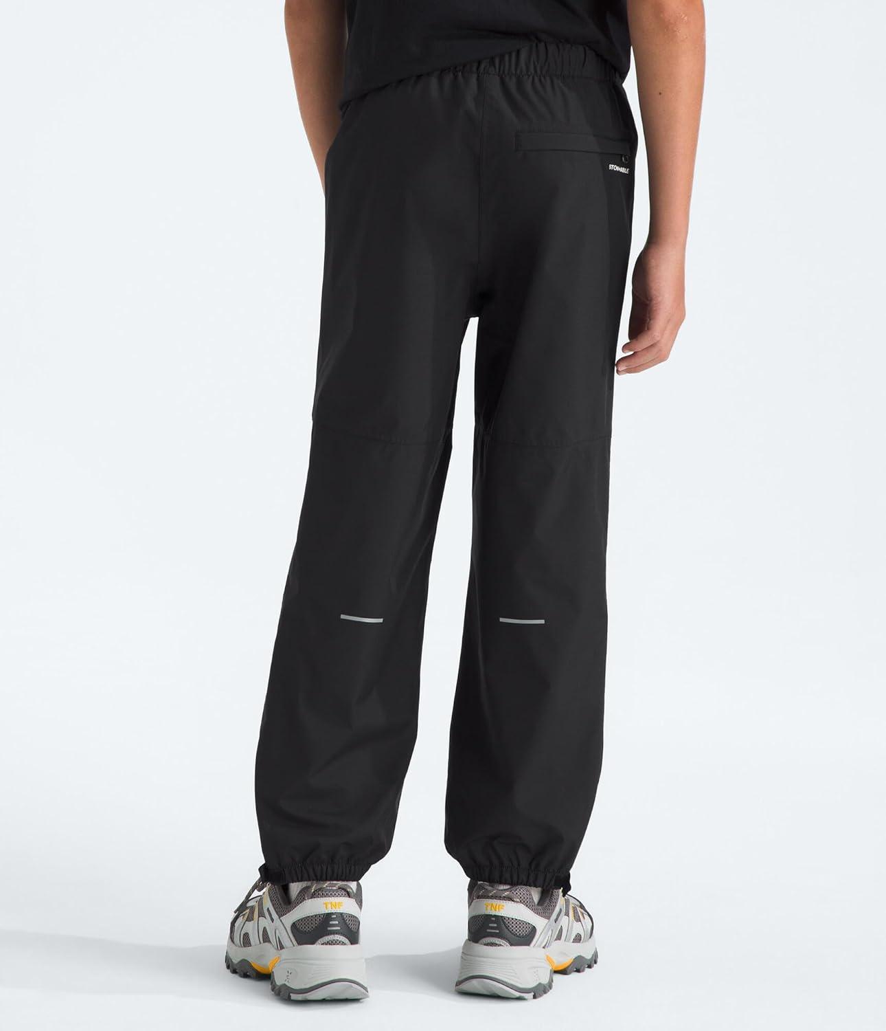 imageThe North Face Unisex Adult Antora Rain Pant Waterproof amp Windproof Outdoor Pants Zipper Pockets Elastic Ankle CuffsTnf BlackTnf Black