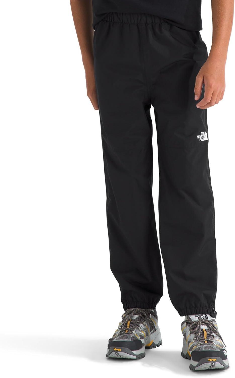 imageThe North Face Unisex Adult Antora Rain Pant Waterproof amp Windproof Outdoor Pants Zipper Pockets Elastic Ankle CuffsTnf BlackTnf Black