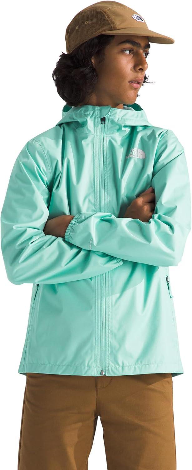 imageThe North Face Unisex Kids Zipline Rain Jacket Waterproof Rain Coat Secure Zip Pockets Weather Ready HoodBright Foam
