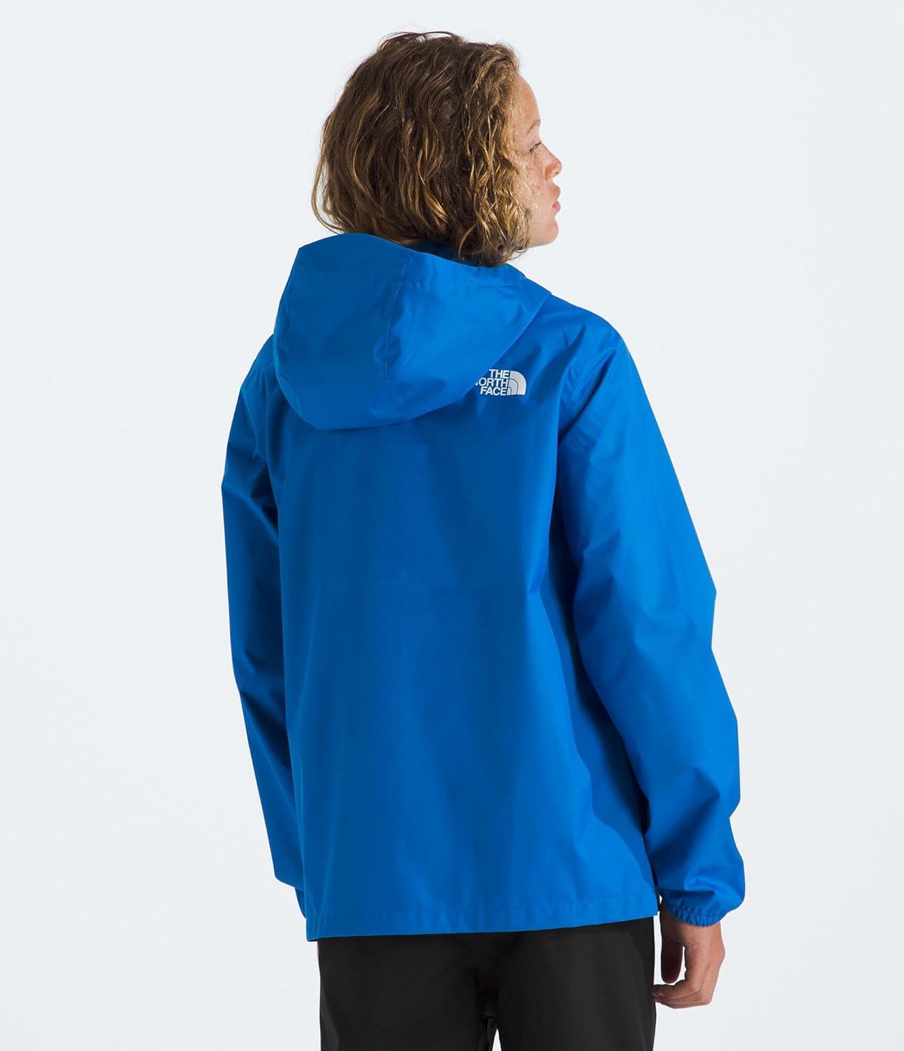 imageThe North Face Unisex Kids Zipline Rain Jacket Waterproof Rain Coat Secure Zip Pockets Weather Ready HoodHero Blue