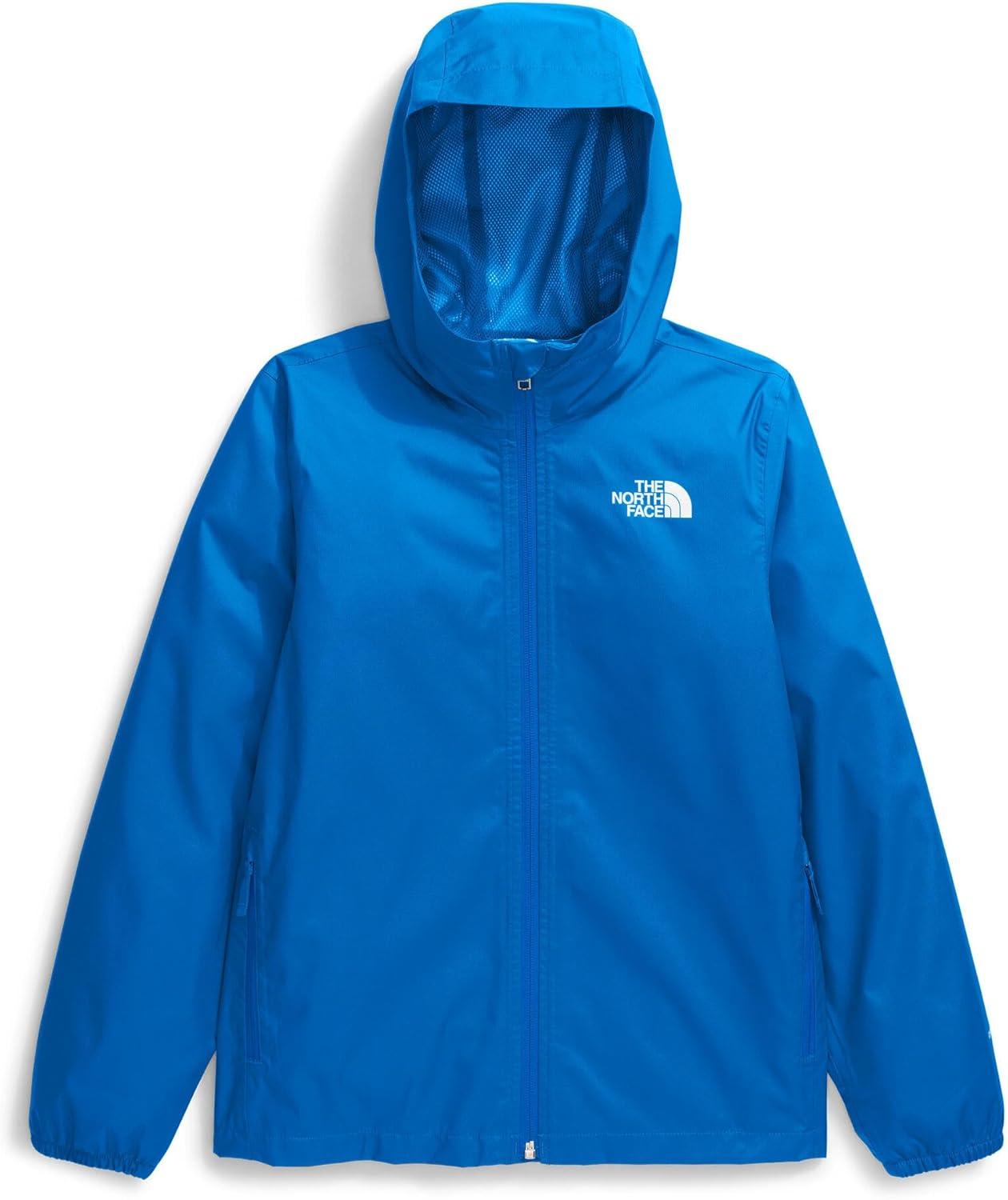 imageThe North Face Unisex Kids Zipline Rain Jacket Waterproof Rain Coat Secure Zip Pockets Weather Ready HoodHero Blue