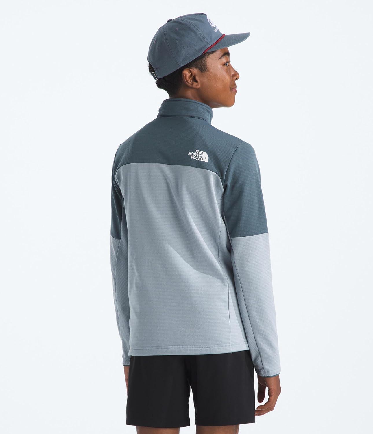 imageThe North Face boys Hike Midlayer Full Zip JacketFrost GreyGranite Grey