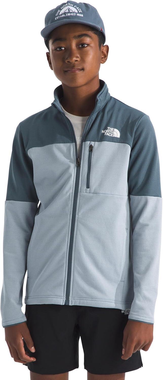 imageThe North Face boys Hike Midlayer Full Zip JacketFrost GreyGranite Grey