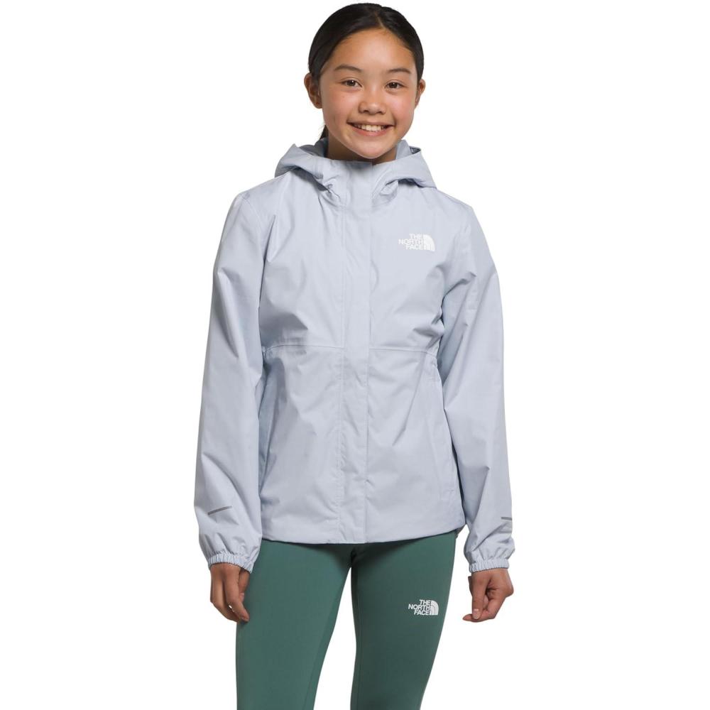 imageTHE NORTH FACE Girls Antora Rain Jacket Waterproof Breathable 3piece Hood Secure Zip Hand PocketDusty Periwinkle