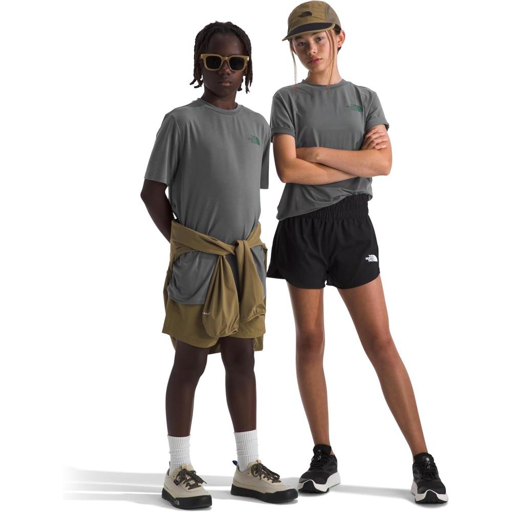 imageThe North Face Boys Adventure Sequoia Shade Short Sleeve Tee Little KidBig KidSmoked Pearl