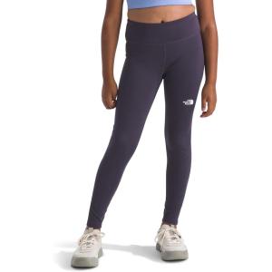 The North Face Girls’ Flex Leggings – Breathable Athletic Leggings for Kids, Moisture Wicking Fabric, Wide Waistband(Endless Dusk)