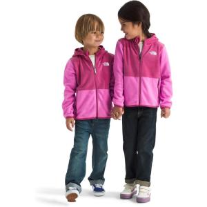 The North Face unisex-baby Glacier Full Zip Hoodie(Violet Crocus/Fuchsia Flash)