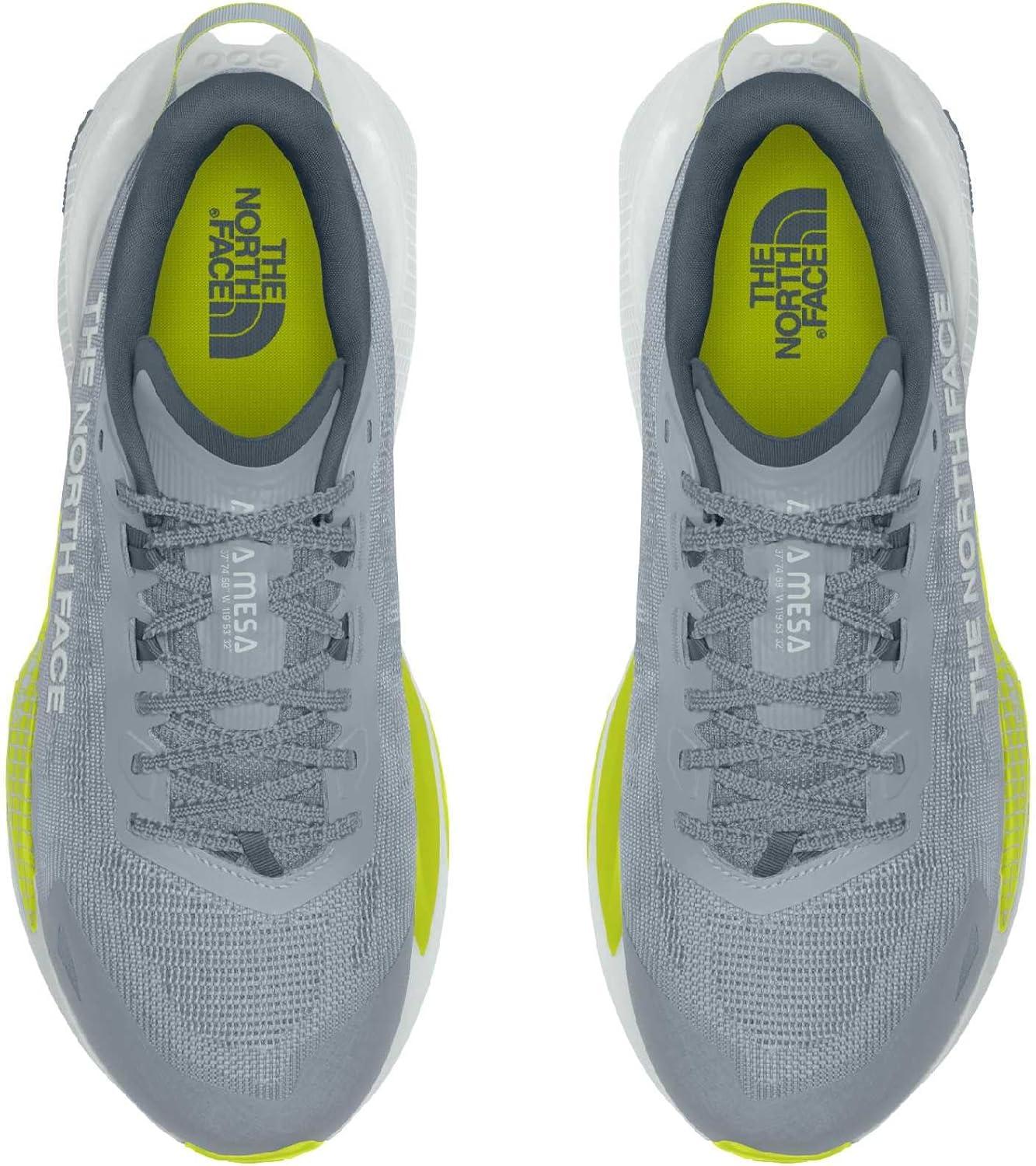 imageThe North Face Mens Altamesa 500 V2 Trail Running Shoe Lightweight Highly Cushioned Durable SoleFrost GreyFizz Lime