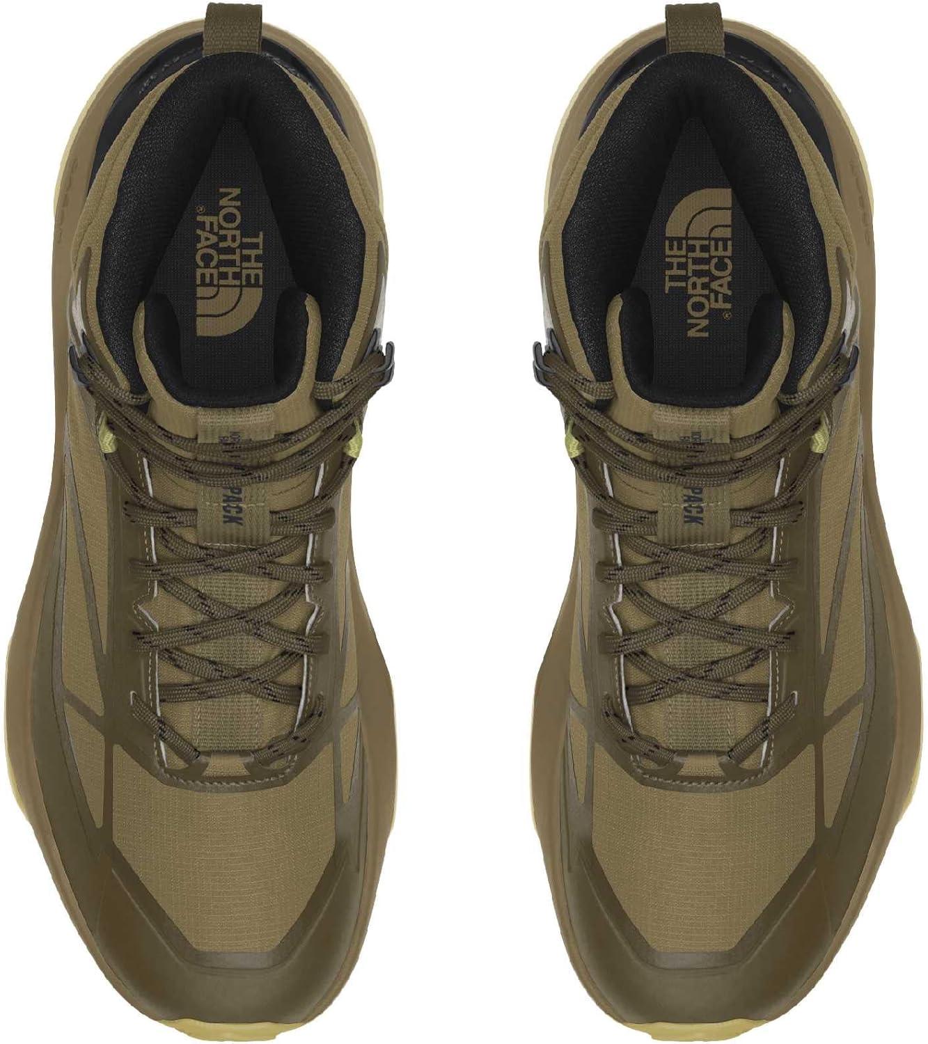 imageThe North Face Mens Fastpack Mid Waterproof Hiking Boot Highly Cushioned Rubber Outsole 5mm LugCedarPear