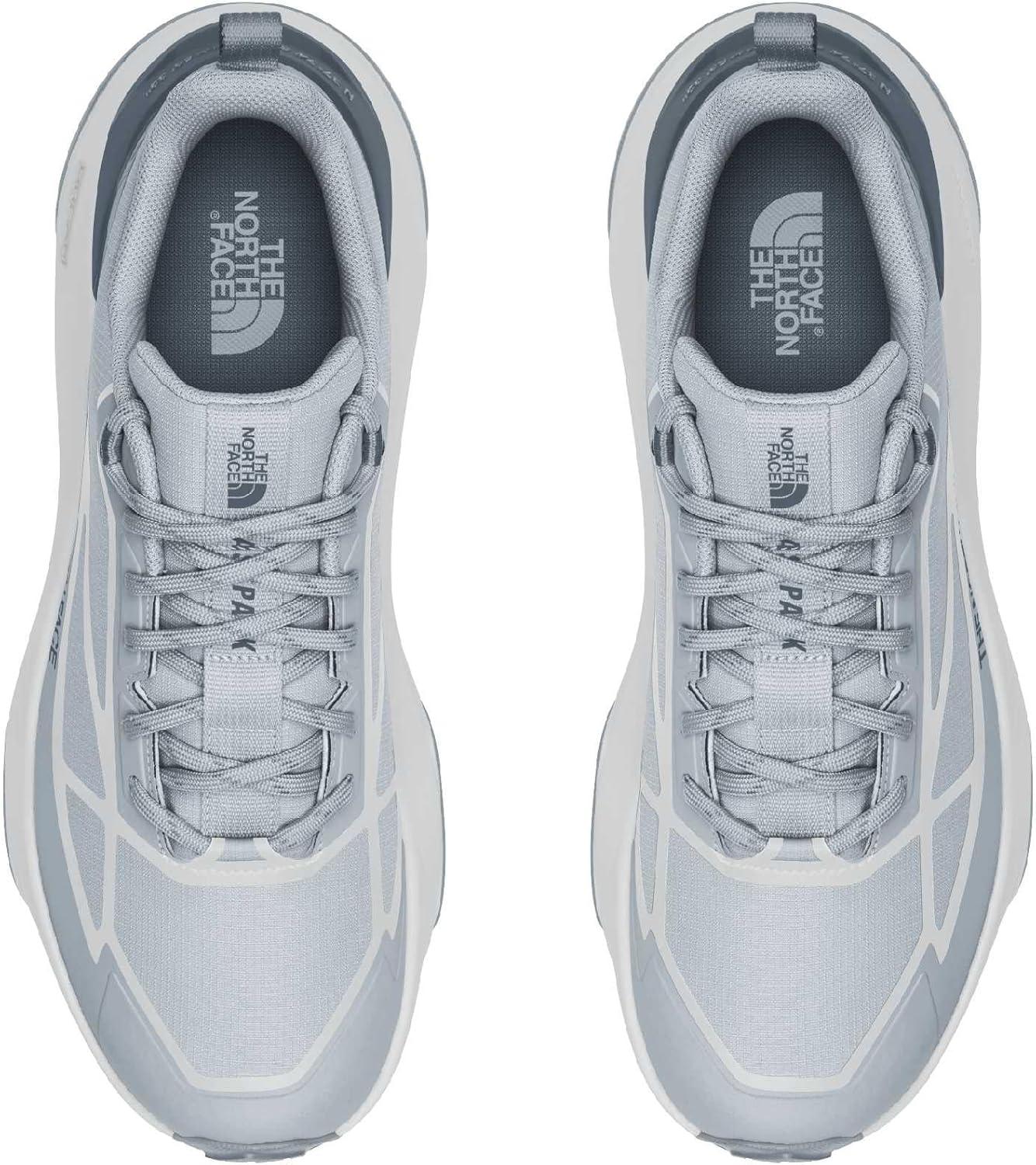 imageThe North Face Mens Fastpack Waterproof Hiking Shoe Highly Cushioned Rubber Outsole 5mm LugsFrost GreyGlacier Gray