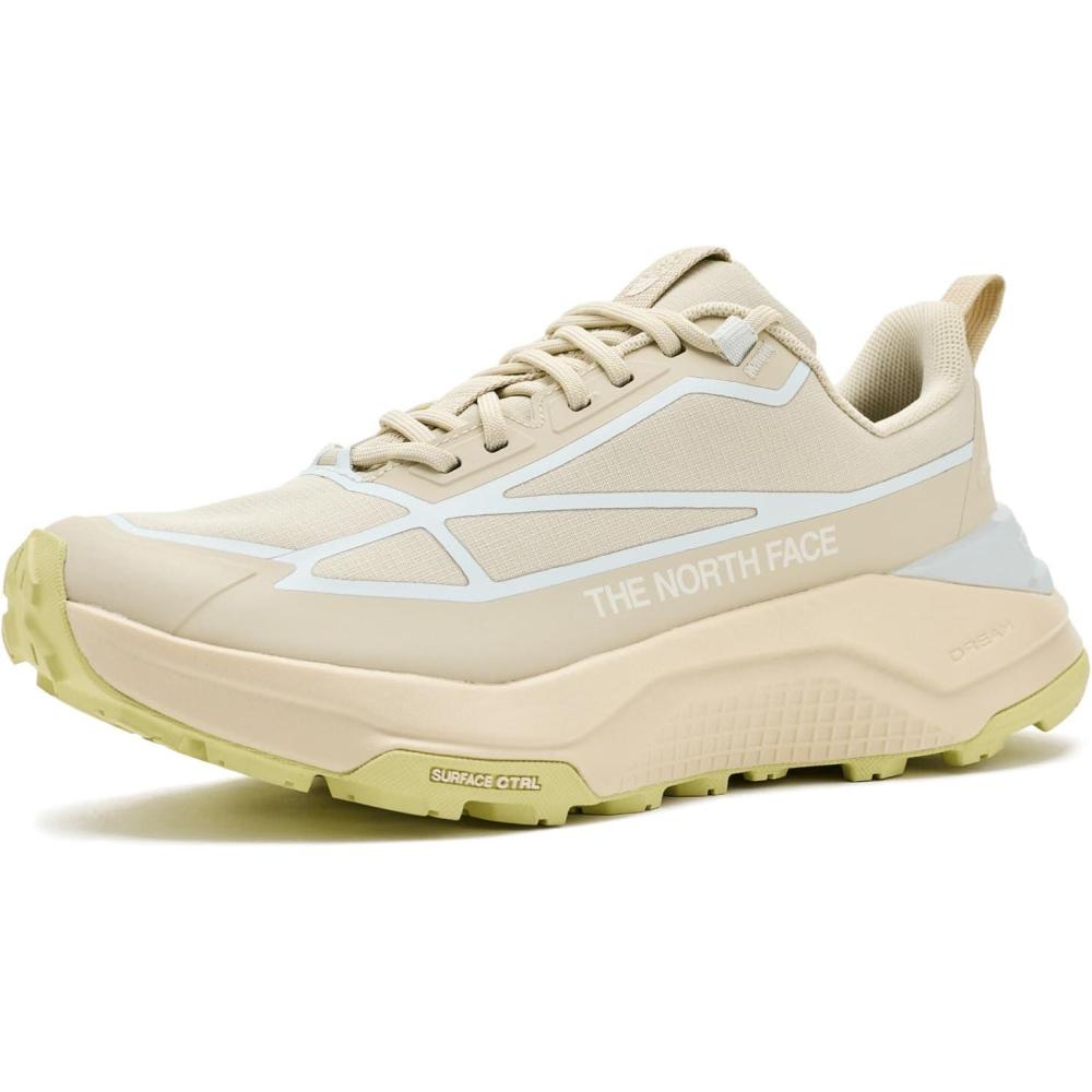 imageThe North Face Womens Fastpack Waterproof Hiking Shoe Highly Cushioned Rubber Outsole 5mm LugsDesert StoneLemon Mist