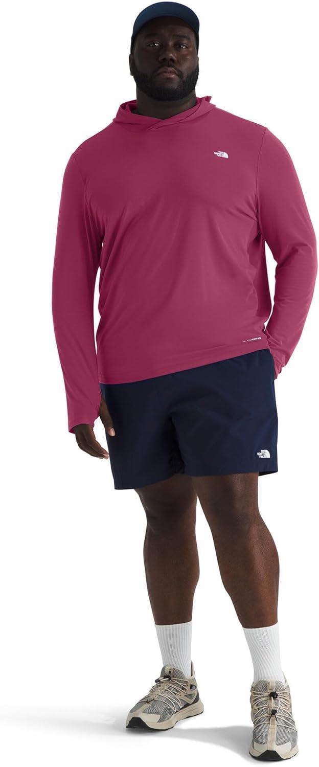 imageTHE NORTH FACE Mens Adventure Sun Hoodie Light amp Breathable With Upf 40 Sun Protection amp 3piece HoodCyber Berry