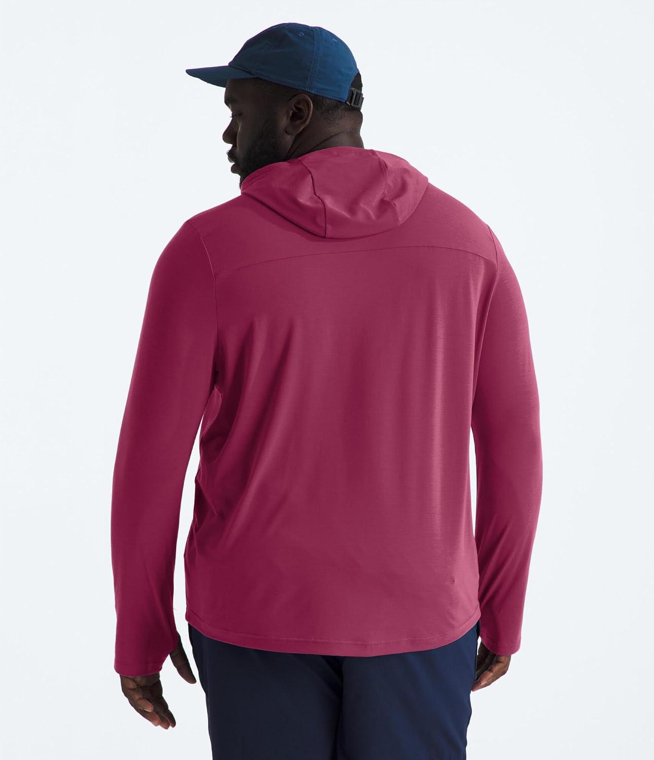 imageTHE NORTH FACE Mens Adventure Sun Hoodie Light amp Breathable With Upf 40 Sun Protection amp 3piece HoodCyber Berry