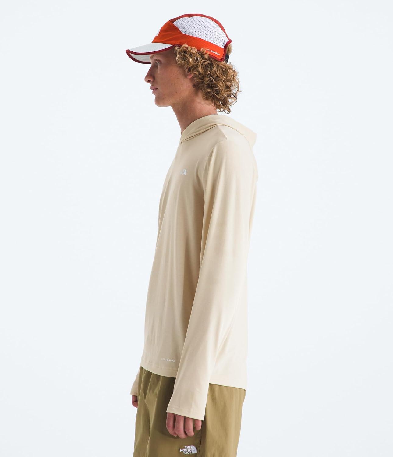 imageTHE NORTH FACE Mens Adventure Sun Hoodie Light amp Breathable With Upf 40 Sun Protection amp 3piece HoodDesert Stone