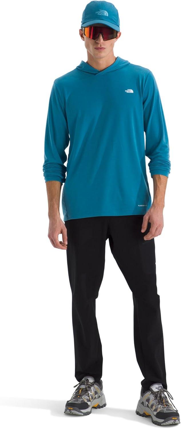 imageTHE NORTH FACE Mens Adventure Sun Hoodie Light amp Breathable With Upf 40 Sun Protection amp 3piece HoodDusk Blue