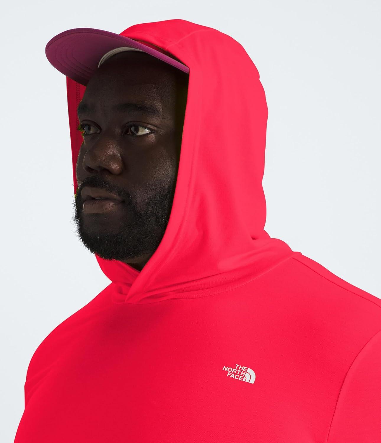 imageTHE NORTH FACE Mens Adventure Sun Hoodie Light amp Breathable With Upf 40 Sun Protection amp 3piece HoodHibiscus