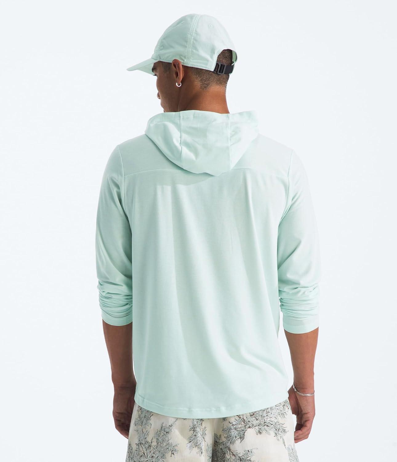 imageTHE NORTH FACE Mens Adventure Sun Hoodie Light amp Breathable With Upf 40 Sun Protection amp 3piece HoodOpal Frost