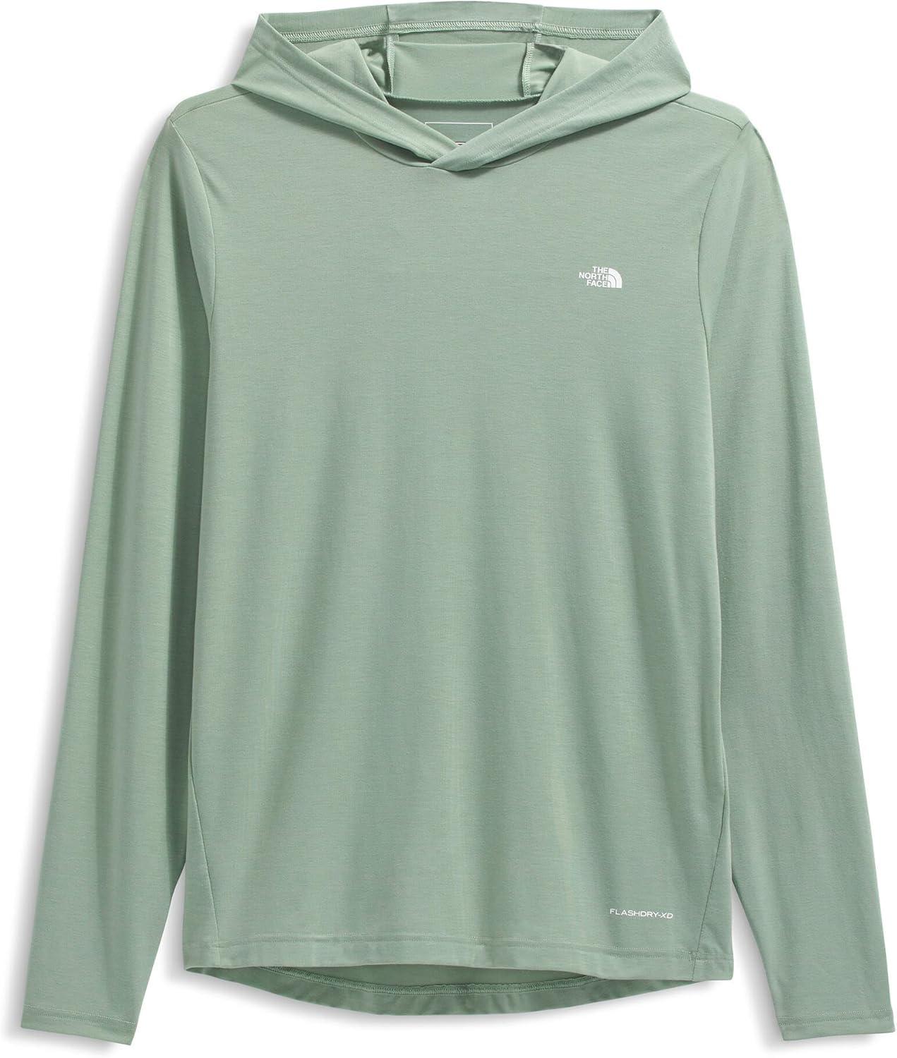 imageTHE NORTH FACE Mens Adventure Sun Hoodie Light amp Breathable With Upf 40 Sun Protection amp 3piece HoodSlate Moss