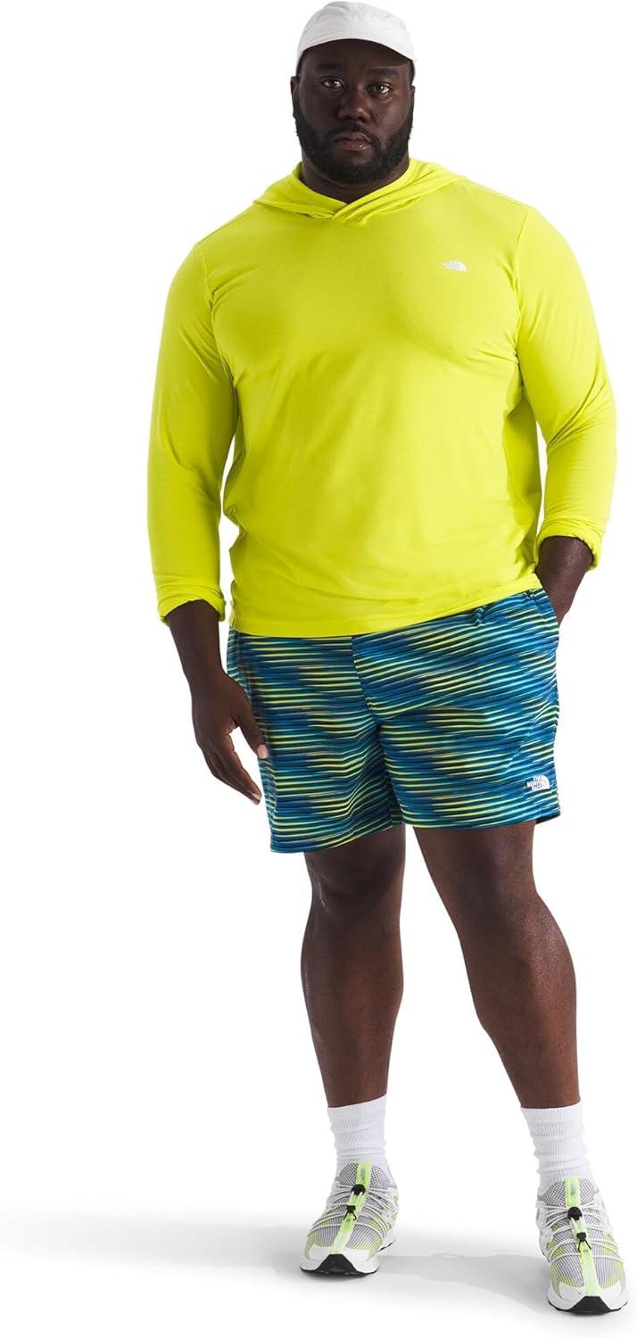 imageTHE NORTH FACE Mens Adventure Sun Hoodie Light amp Breathable With Upf 40 Sun Protection amp 3piece HoodSulphur Spring Green