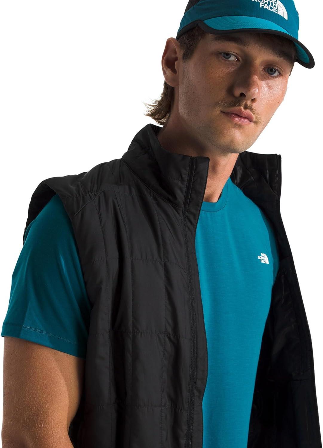 imageTHE NORTH FACE Mens Adventure Tee Lightweight amp Stretchy Shirt With Setin Sleeves amp Heat Transfer LogoDigital Steel