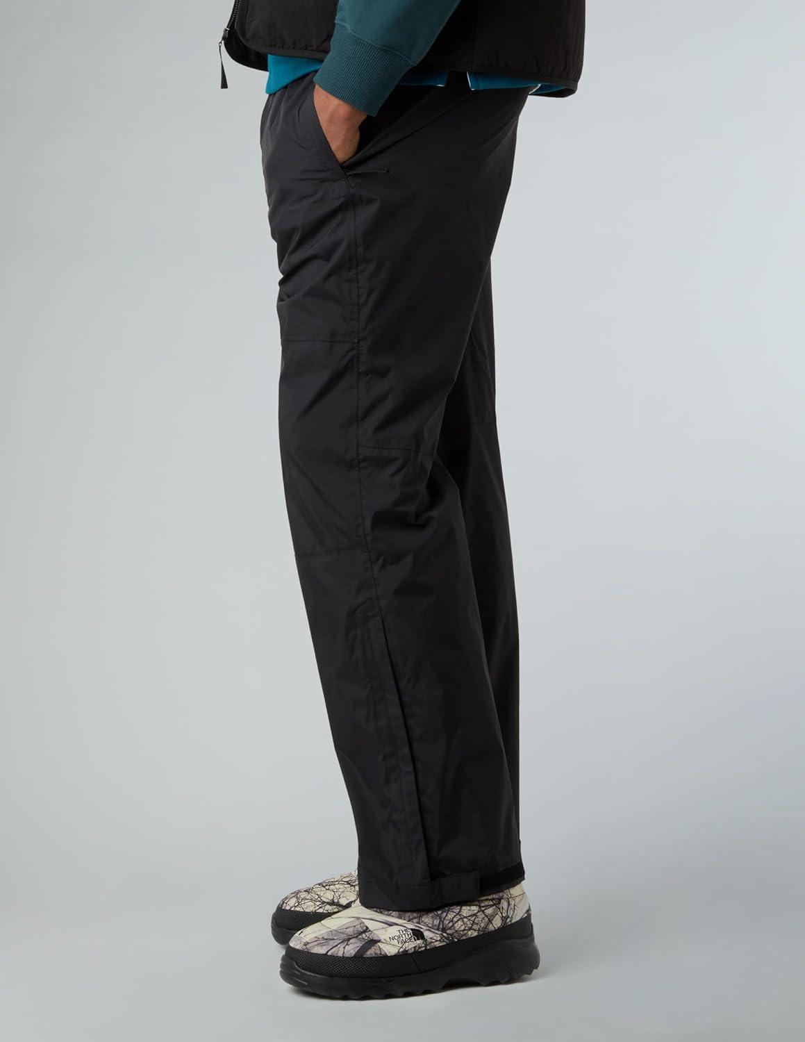 imageTHE NORTH FACE Mens Antora Rain Pant Waterproof Breathable Seamsealed Adjustable Internal DrawcordTnf Blacknpf