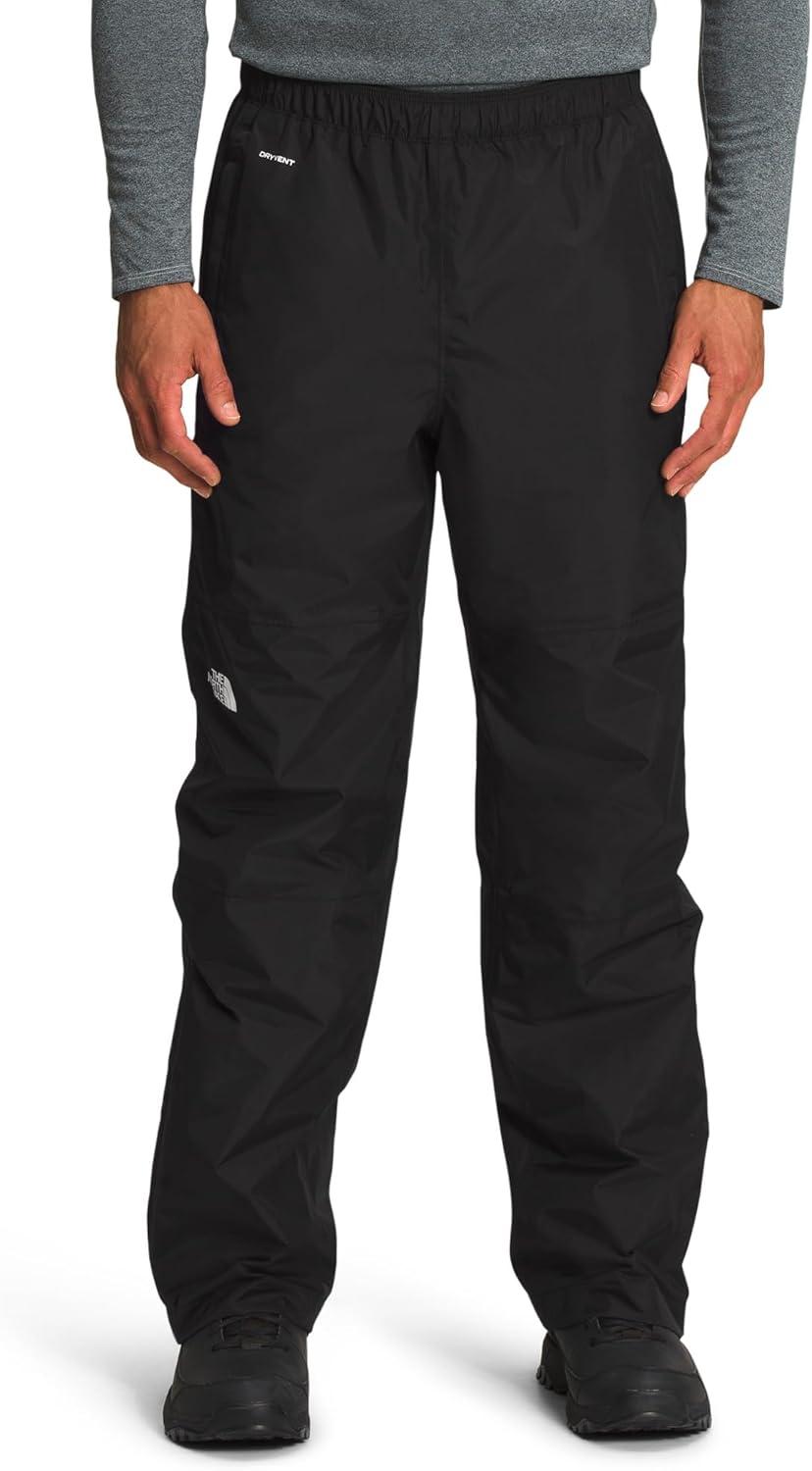 imageTHE NORTH FACE Mens Antora Rain Pant Waterproof Breathable Seamsealed Adjustable Internal DrawcordTnf Blacknpf