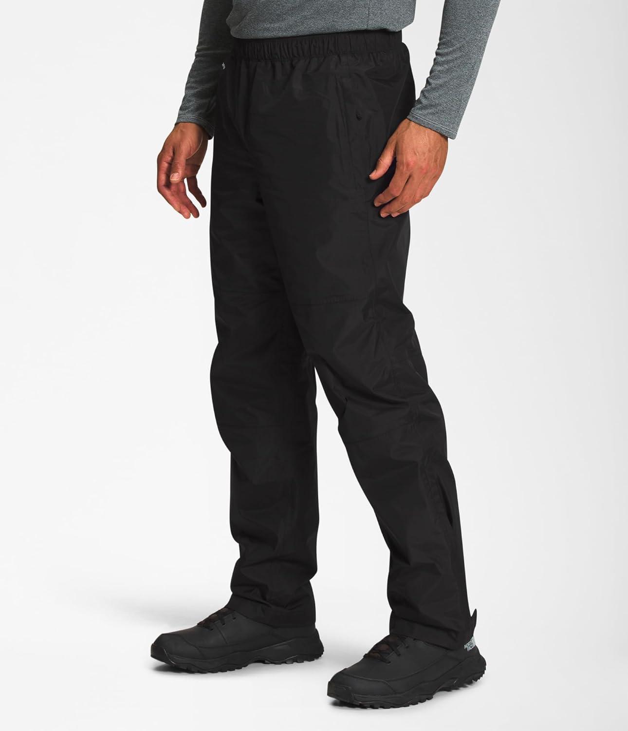 imageTHE NORTH FACE Mens Antora Rain Pant Waterproof Breathable Seamsealed Adjustable Internal DrawcordTnf Blacknpf